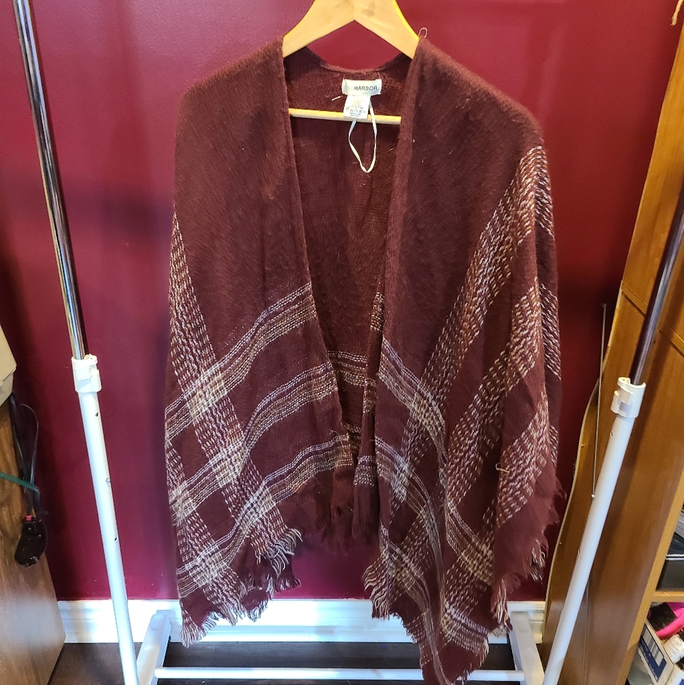 Red shawl